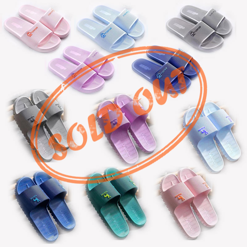 Footwear Stock Lot Mens and Womens PVC Super Soft Comfortable Slides Sandals