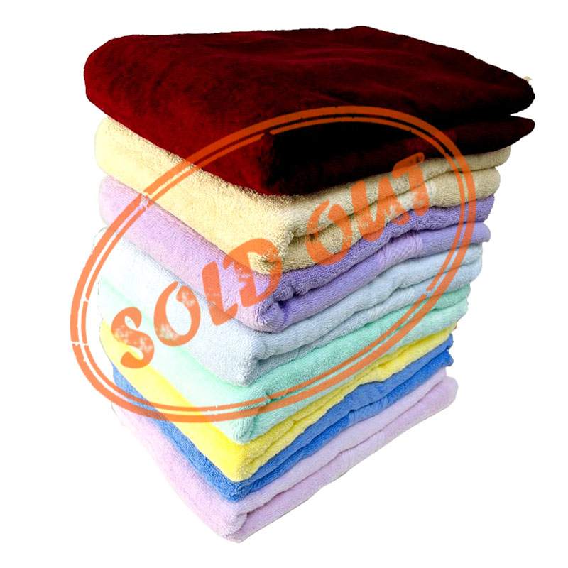 Wholesale stock lot soft comfortable towels